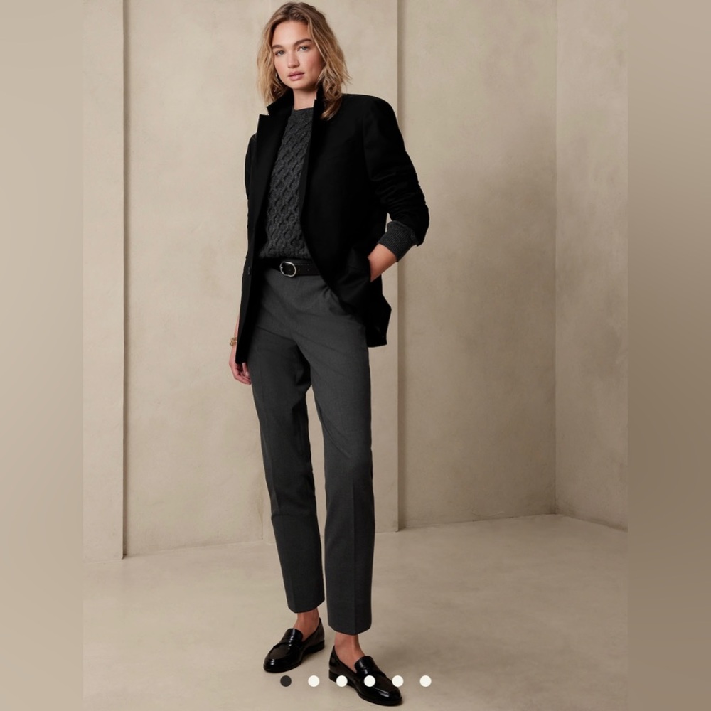 grey banana republic hayden pants